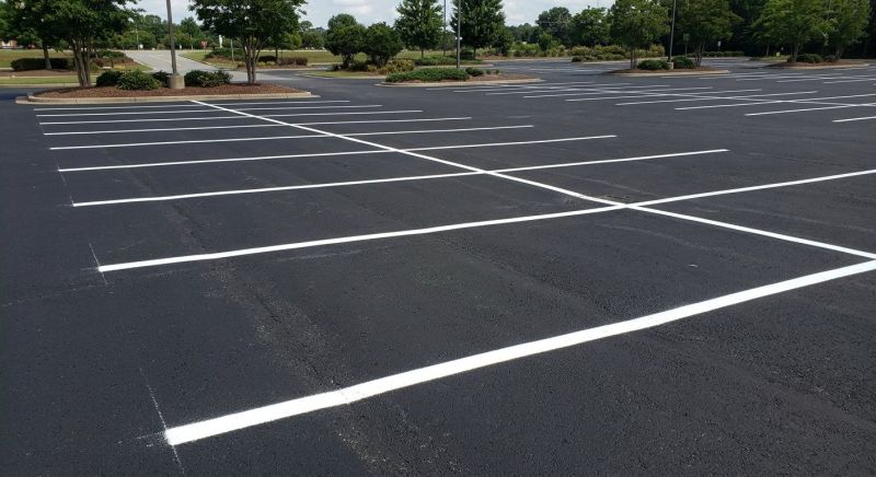 Asphalt Striping in Palm Springs, CA