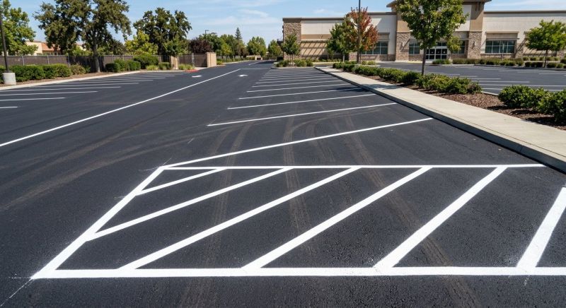 Church Parking Lot Striping in Canton, GA