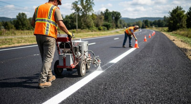 Line Striping Service in Orange County, CA