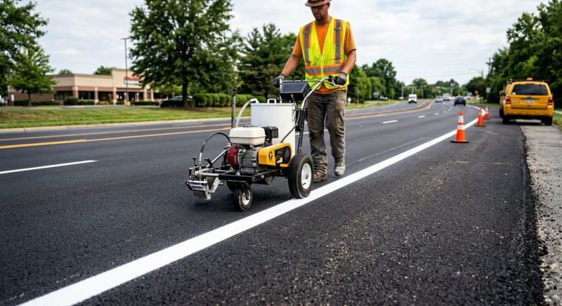 Line Striping Service in Acworth, GA