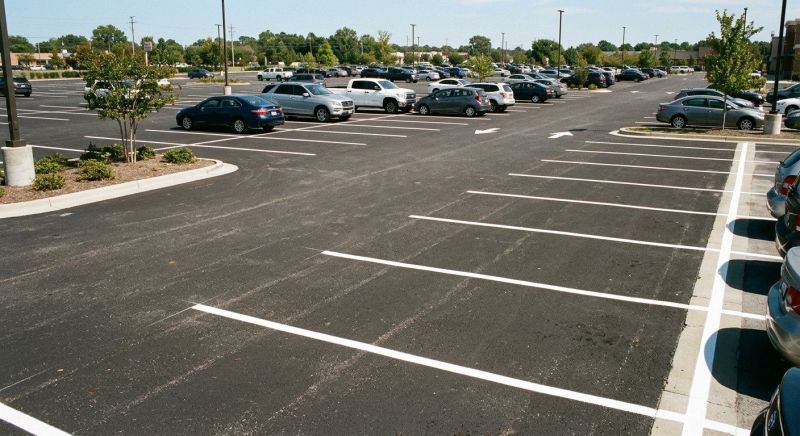 Parking Area Striping in Los Angeles, CA