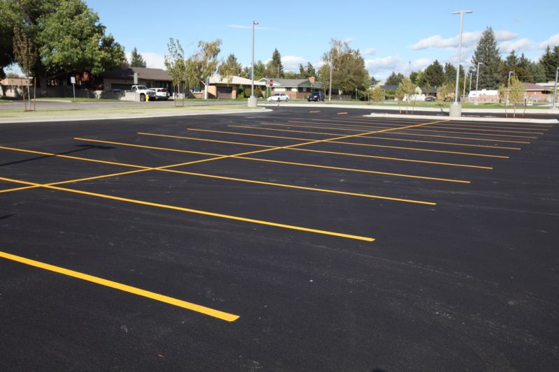 Parking Area Striping in Suwanee, GA