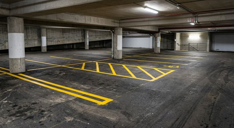Parking Line Painting in Hilton Head Island, SC