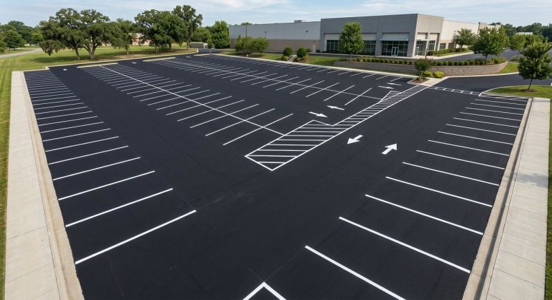 Parking Lot Striping in Gwinnett County, GA