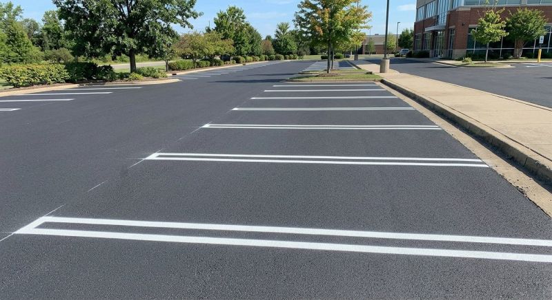 Parking Space Marking in Palm Springs, CA