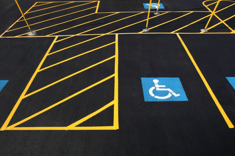 Ensure Compliance of Disability Requirements with Parking Lot Striping!
